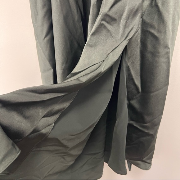 Allsaints Olive Slip Dress size L - Picture 5 of 8